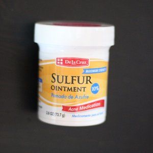 De La Cruz Sulfur Ointment Acne Cream